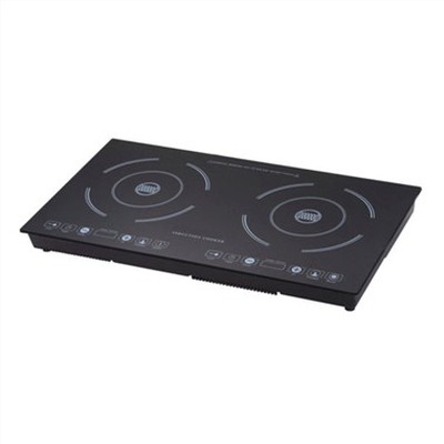 Touch Control Two Cooking Zone Induction Cooker